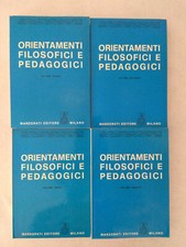 Orientamenti filosofici pedago usato Orientamenti filosofici pedago usato  Cervia