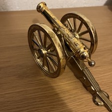 Vintage brass cannon for sale  SHEFFIELD