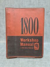 Bmc 1800 workshop for sale  LLANELLI