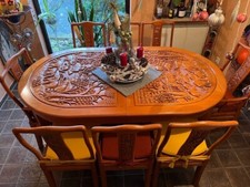 Handgeschnitzter tisch stühle gebraucht kaufen Handgeschnitzter tisch stühle gebraucht kaufen  Nottuln