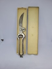 Usado, Tesoura vintage para aves Eagle aço inoxidável cromada na caixa comprar usado  Enviando para Brazil