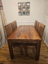 Solid wood seater for sale  TELFORD