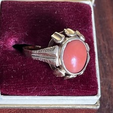 Goldring 585 koralle gebraucht kaufen  Braunschweig