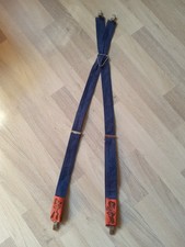 Ddr hosenträger jeansstoff gebraucht kaufen  Rathenow
