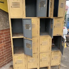Metal locker storage for sale  ASHFORD