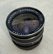Lente Rexagon automática 28mm 1:2.8 parafuso com tampa traseira comprar usado  Enviando para Brazil