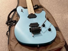 EVH Wolfgang Padrão Pelham Azul Usado 2017 Corpo Basswood Bordo Pescoço com Estojo Macio comprar usado  Enviando para Brazil