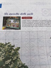 Schema punto croce usato  Tivoli