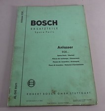 Teilekatalog bosch anlasser gebraucht kaufen  Jever