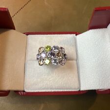 Silver ring multicolored d'occasion  Expédié en Belgium