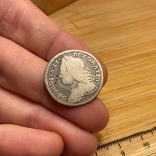 George sixpence 1750 for sale  HERNE BAY