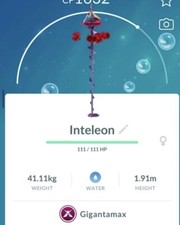 Pokemon Trade Non Shiny Inteleon Gigantamask comprar usado  Enviando para Brazil