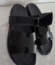 Pantoletten sandalen schwarz gebraucht kaufen  Klosterlechfeld