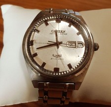 Relógio masculino Citizen Seven Star linha cruzada corda automática antigo comprar usado  Enviando para Brazil