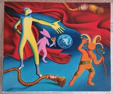 Mark kostabi curtain usato  Meldola
