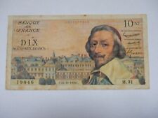 Billet francs richelieu d'occasion  Besançon