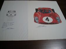 FERRARI P4  LITOGRAFIA CON FIRMA AUTORE " PAOLO D'ALESSIO "  L.EDITION  N.939 na sprzedaż FERRARI P4  LITOGRAFIA CON FIRMA AUTORE " PAOLO D'ALESSIO "  L.EDITION  N.939 na sprzedaż  Wysyłka do Poland