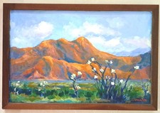 Oil painting desert for sale  Santa Fe