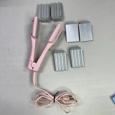 Conair Fashion Placas Cabelo Ferro CS100 Alisamento Plano Crimpagem Ondulação FUNCIONA, usado comprar usado  Enviando para Brazil