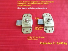 Anciens verrous targettes d'occasion  Poitiers