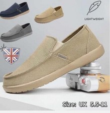 Men canvas slip for sale  LONDON