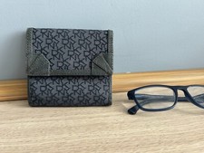 Grey fabric purse for sale  ROMFORD