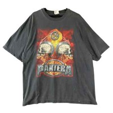 Camiseta Pantera Vintage Anos 90 Desbotada Winterland Cowboys from Hell Tamanho G comprar usado  Enviando para Brazil