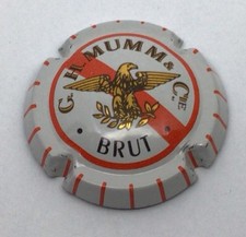 G.H. MUMM & Cie - N° 103 - CAPSULE CHAMPAGNE - BRUT - TRAITS VERTICAUX ROUGES comprar usado  Enviando para Brazil