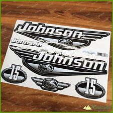 Conjunto de adesivos para motor de popa JOHNSON 15 HP – Kit de restauração de cavalo marinho comprar usado  Enviando para Brazil