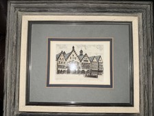 Vintage framed architectural for sale  Bartow