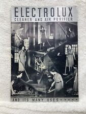 Guia promocional de aspirador de pó e purificador de ar Electrolux década de 1940 1950 comprar usado  Enviando para Brazil