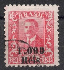 RHM:BR 340 1928 Brasil 1000/100 Rèis OFICIAS WENCESLAU BRAZ COM SOBRESTAMPA comprar usado  Enviando para Brazil