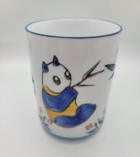 Caneca de cerâmica panda fofa porcelana chinesa marca azul carimbo estilo vintage chá comprar usado  Enviando para Brazil