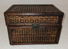 Vintage wicker wood for sale  LEAMINGTON SPA