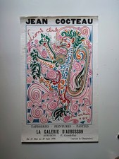 Jean cocteau affiche d'occasion  Coucy-le-Château-Auffrique