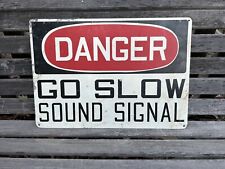 Danger slow sound for sale  Central