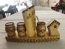 Set tavola legno usato  Livorno