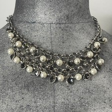 Statement necklace signed for sale  Shelbyville