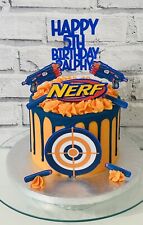 Nerf cake topper for sale  LEEDS