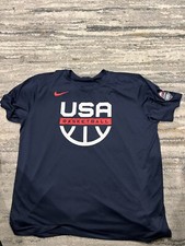 Camisa Nike Dri Fit EUA Basquete Warm Up Team Issue Tamanho 2XL Azul XXL comprar usado  Enviando para Brazil