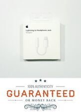 Apple Lightning para adaptador de entrada de fone de ouvido 3,5 mm original do fabricante iPhone 8+ X 11 12 comprar usado  Enviando para Brazil