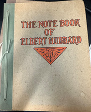 Elbert Hubbard's Scrap Book 1923 and The Notebook of Elbert Hubbard 1927 comprar usado  Enviando para Brazil