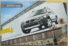 Folheto de vendas de carros ROVER STREETWISE Urban On Roader para 2003 #6040 comprar usado Folheto de vendas de carros ROVER STREETWISE Urban On Roader para 2003 #6040 comprar usado  Enviando para Brazil