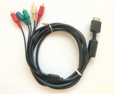 CABO AV OFICIAL GENUÍNO SONY PLAYSTATION PS COMPONENTE SCPH-10100 comprar usado  Enviando para Brazil