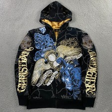 Christian audigier hoodie d'occasion  Expédié en Belgium