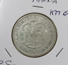 Sudafrica cents 1961 usato  Zandobbio