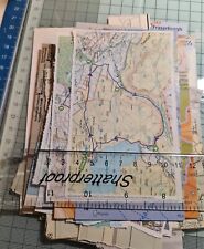 50pcs scrap map for sale  COVENTRY