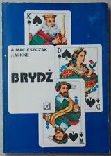 Brydż - Andrzej Macieszczak, Janusz Mikke (Korwin) (MO) brydz Bridge Kartenspiel na sprzedaż  PL