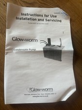 Glowworm condensate pump for sale Glowworm condensate pump for sale  WHITLEY BAY