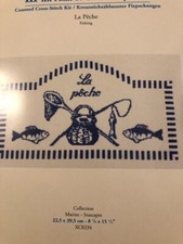 Kit broderie pêche d'occasion  Seraincourt